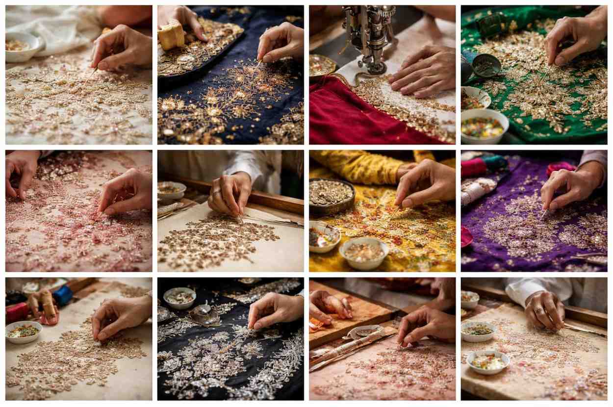 Bridal lehenga showcase on Instagram